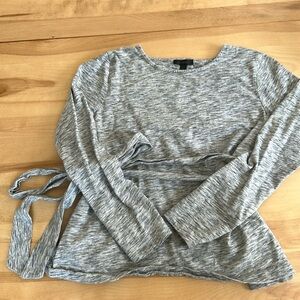Jcrew fancy long sleeve T